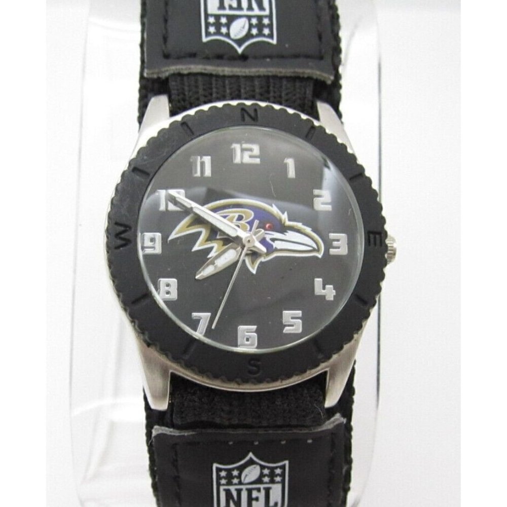 Women Game Time Baltimore Ravens Quartz WR Analog 30mm Causal Round Watch (G483)
